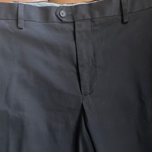 Men’s Croft & Barrow Dress Pants - Black - No Pleats - size 38 X 32 - Used